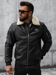 Juoda vyriška striukė OZONEE O/4811Z