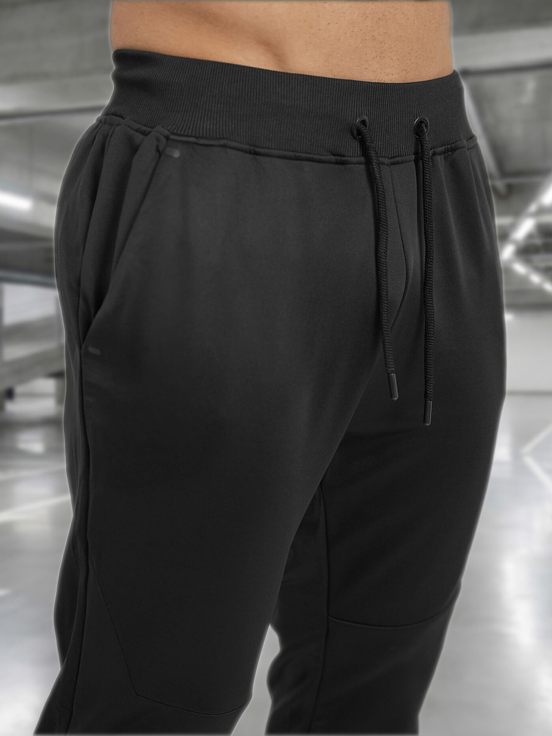 Juodas vyriškas sportinis kostiumas OZONEE JS/8C1966/3