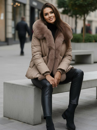 Tamiai-smėlinis moteriška striukė OZONEE O/16M9179/84