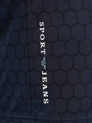 Granatinė vyriški polo marškinėliai OZONEE O/QQ922