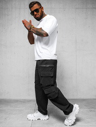 Juodos Vyriškos Kelnės OZONEE O/PS5526