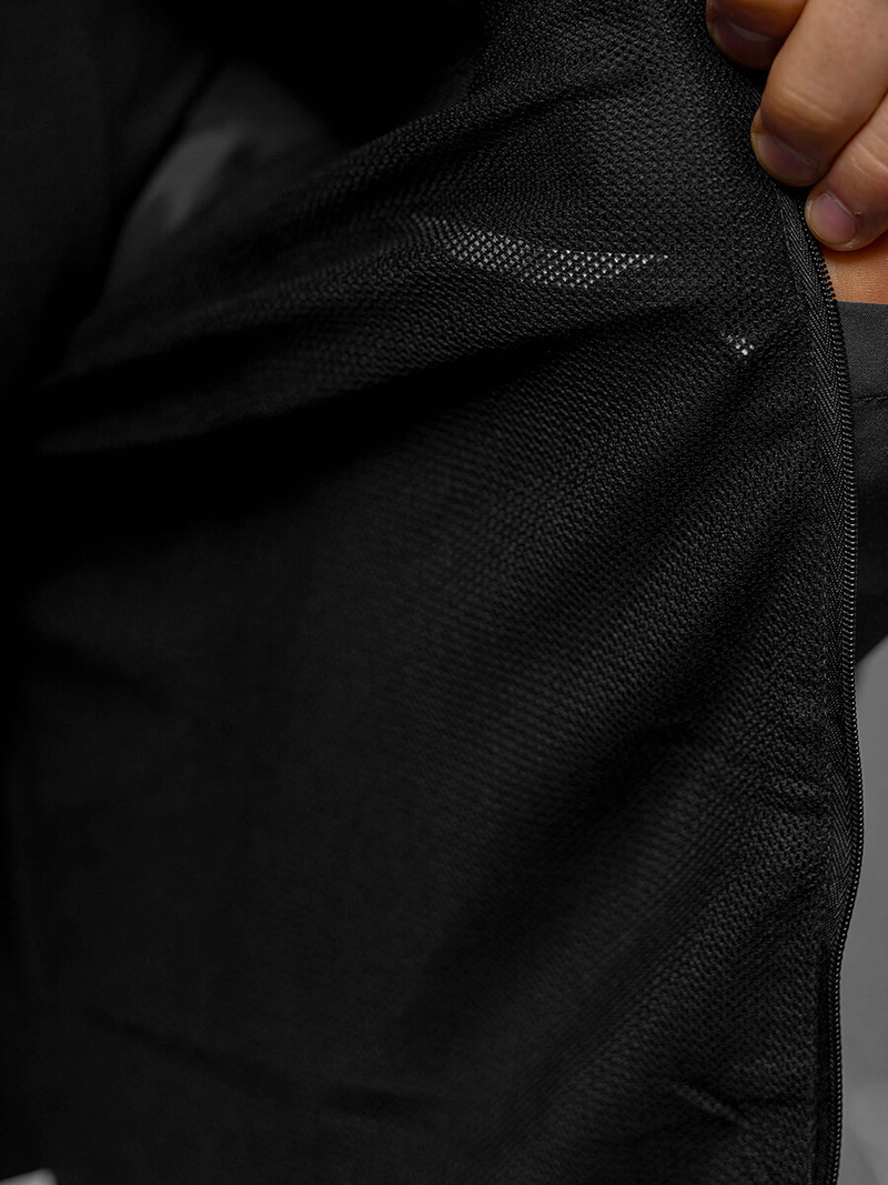 Juoda vyriška striukė OZONEE JS/M10302