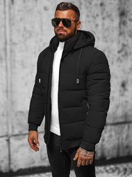 Juoda vyriška striukė OZONEE JS/31M5006