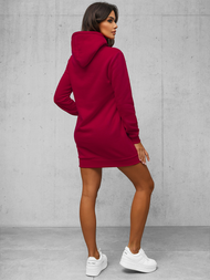 Bordinis moteriškas džemperis su gobtuvu OZONEE JS/YS10003/21Z