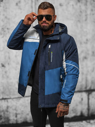 Mėlyna-granatinė vyriška striukė OZONEE JS/M35/117