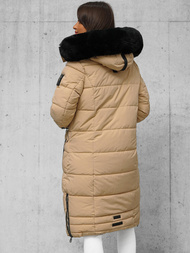 Smėlinis moteriška striukė OZONEE O/W377