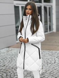 Baltas moteriška striukė OZONEE JS/5M3168/281Z