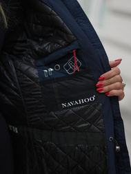 Granatinė moteriška striukė OZONEE O/W377