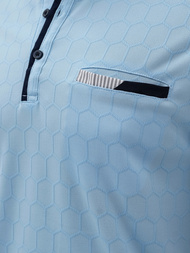 Mėlyna vyriški polo marškinėliai OZONEE O/QQ923