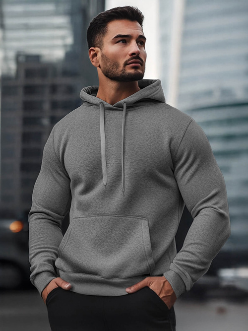 Tamsiai-Pilkas vyriškas džemperis OZONEE JS/2009Z