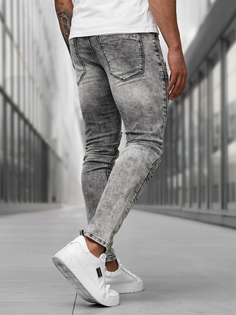 Grafitiniai vyriški džinsai OZONEE NB/MP0163NZ