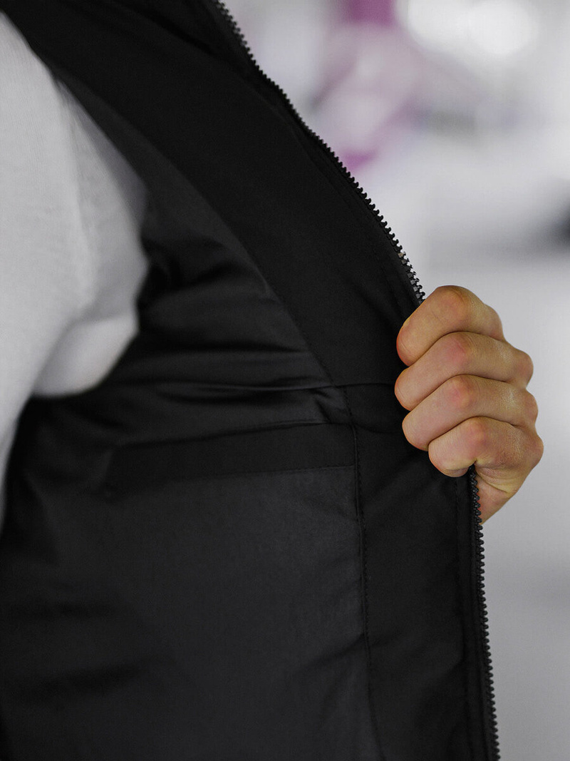 Juoda vyriška striukė OZONEE JS/31M5003Z