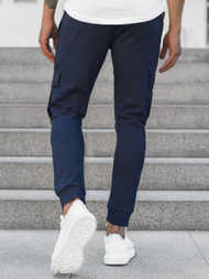 Granatinės vyriškos sportinės kelnės OZONEE C/374