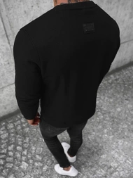 Juodas vyriškas džemperis OZONEE NB/MF2005