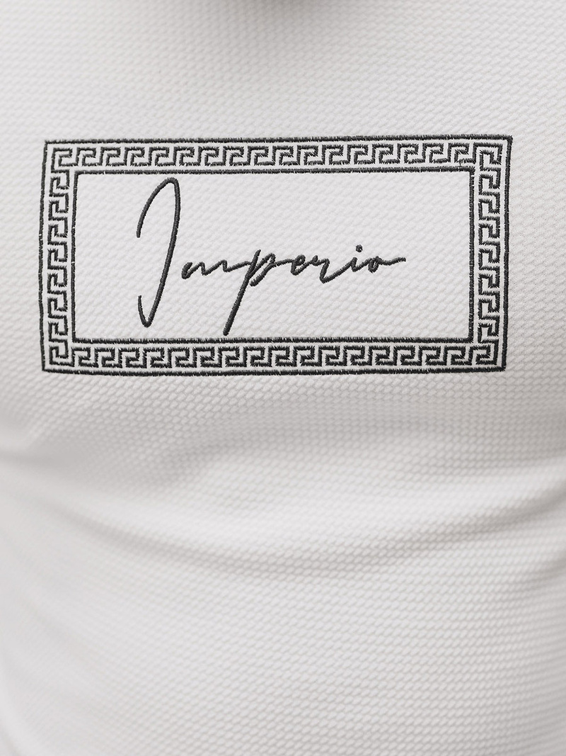 Baltas vyriškas džemperis OZONEE O/D7192