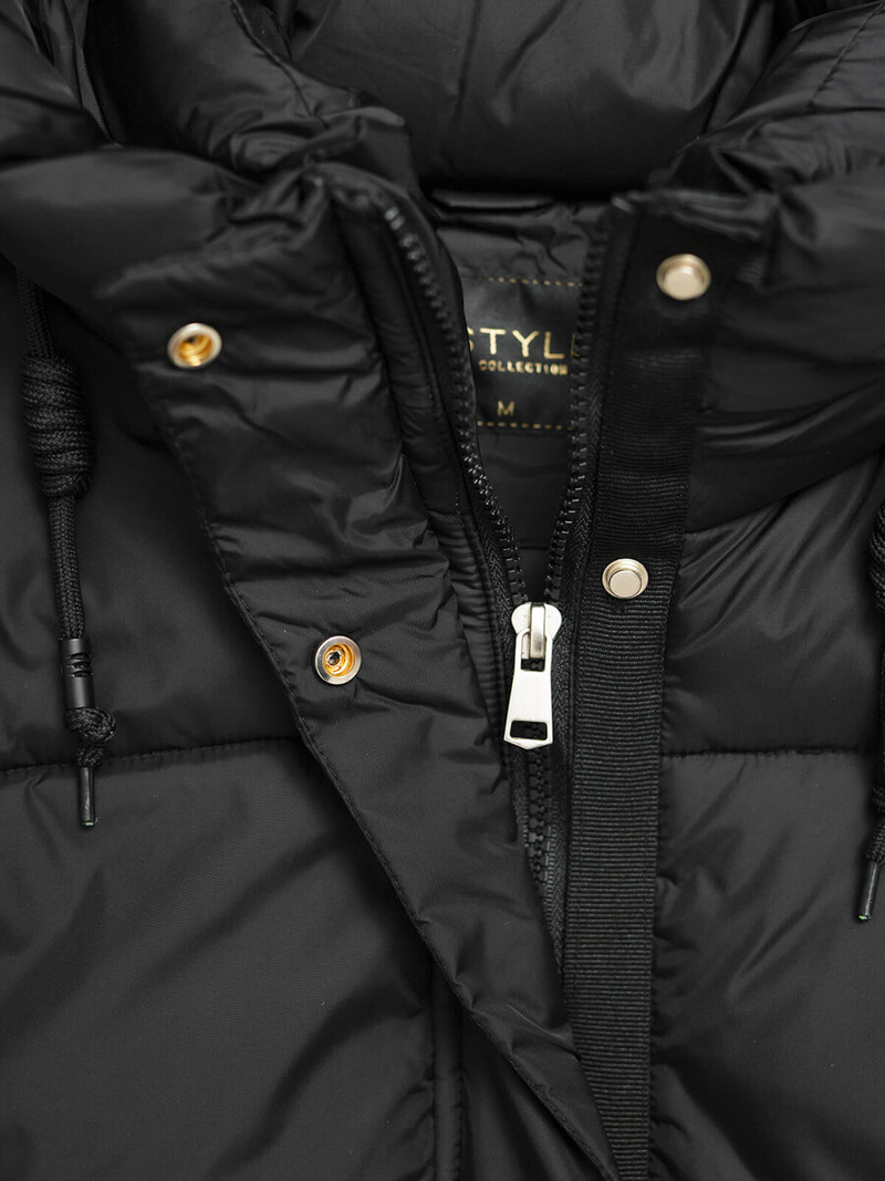 Juoda moteriška striukė OZONEE JS/16M9188/392