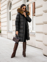 Juoda moteriška striukė OZONEE JS/5M3298/392