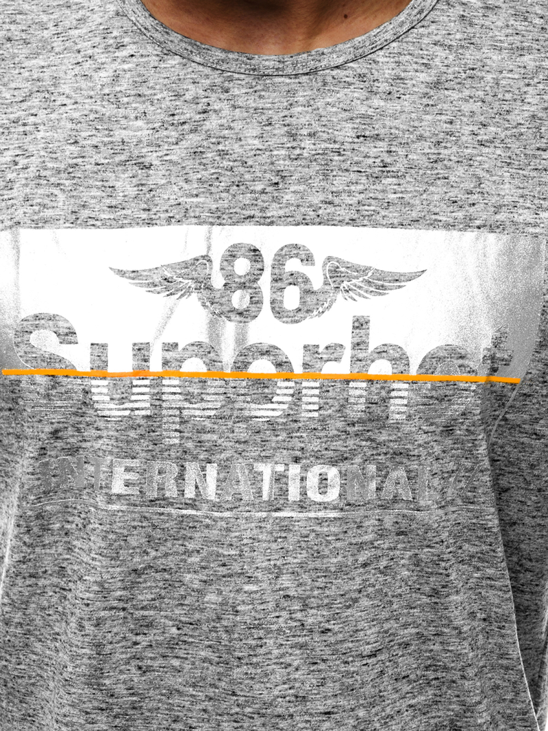 Grafitiniai vyriški marškinėliai OZONEE JS/KS2056