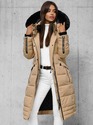 Smėlinis moteriška striukė OZONEE O/W377