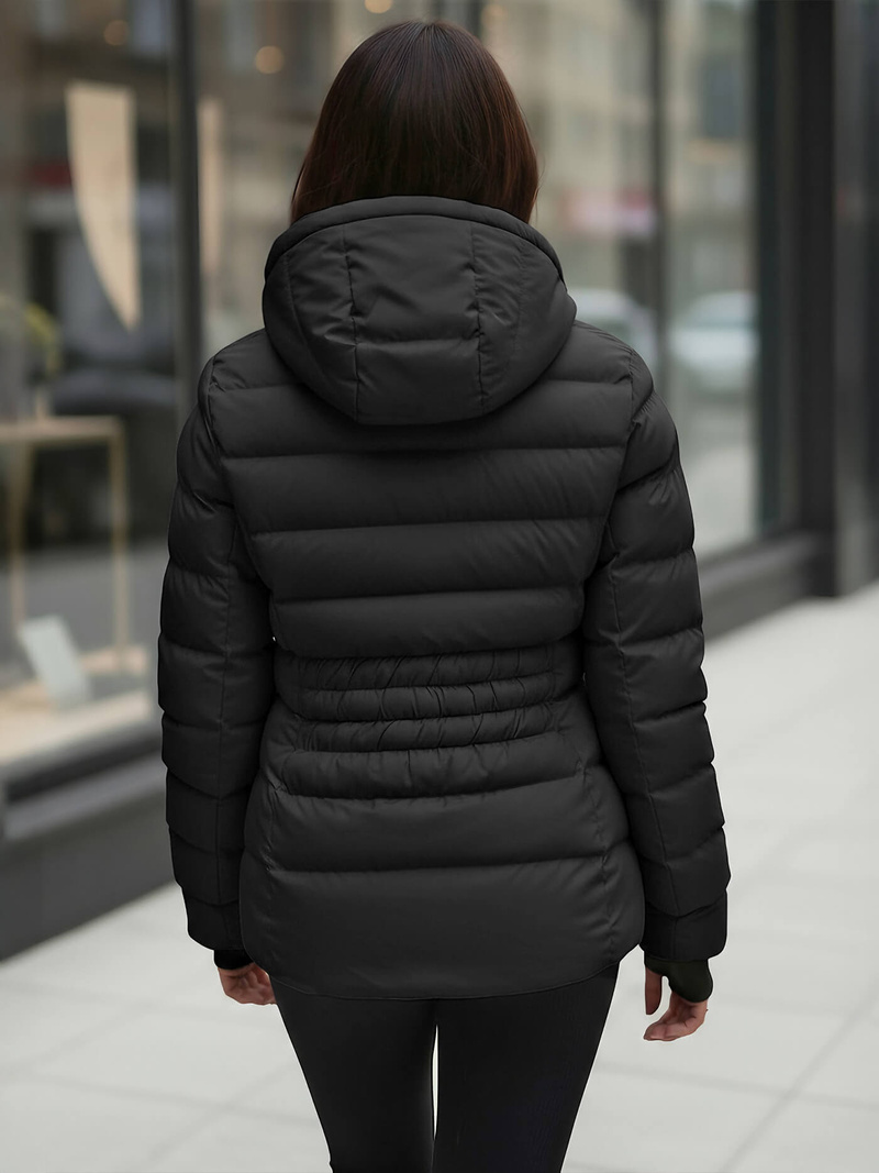 Juodi moteriška striukė OZONEE JS/M769/392