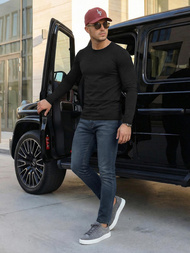 Tamsiai-mėlyni vyriški džinsai OZONEE O/JK2895AZ