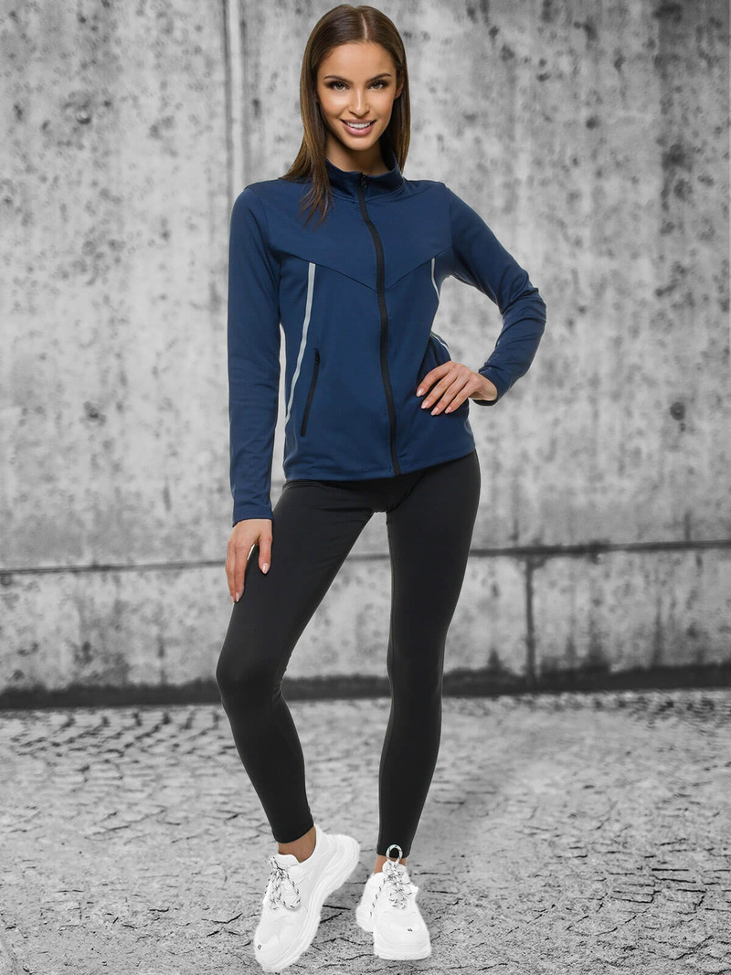 Granatinė moteriška striukė OZONEE JS/M20320