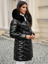 Juoda moteriška striukė OZONEE JS/16M9100/392Z