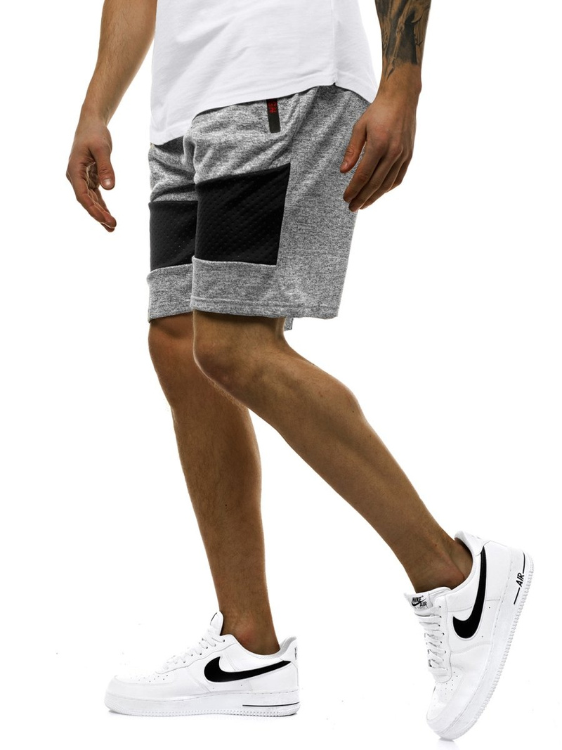 Pilki vyriški šortai OZONEE JS/KS2511