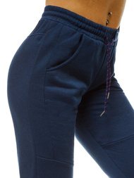 Granatinės moteriškos sportinės kelnės OZONEE JS/KSW5001