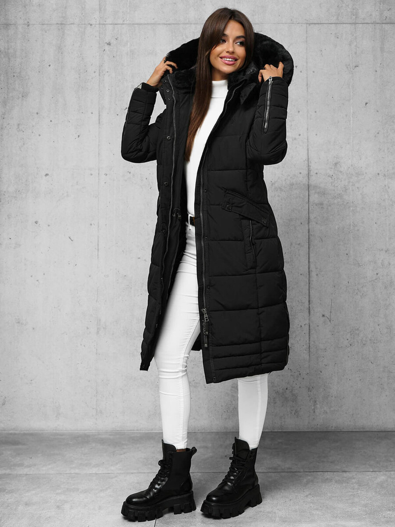 Juoda moteriška striukė OZONEE O/W377