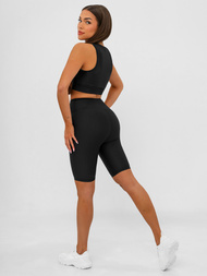 Trumpos moteriškos tamprės juodos OZONEE JS/17K597/3