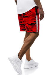 Raudoni vyriški šortai OZONEE JS/KK300160