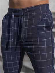  Granatinės vyriškos chino kelnės OZONEE DJ/2275/22Z