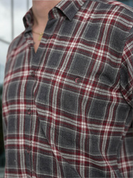 Bordinė vyriški marškiniai OZONEE V/V178Z