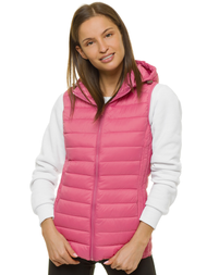 Šviesiai-Rožinė moteriška liemenė OZONEE JS/M23039/42