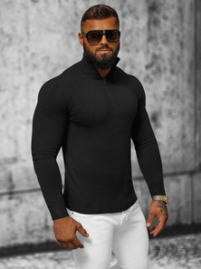 Tamsiai vyriškas megztinis OZONEE NB/MM6004/4Z