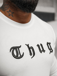 Baltas vyriškas džemperis OZONEE O/T6612