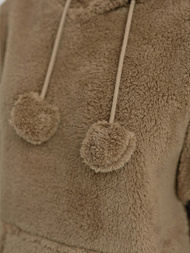 Camel moteriškas džemperis su gobtuvu OZONEE JS/HH192/157