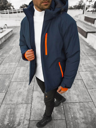 Granatinė vyriška striukė OZONEE JS/HH011/50Z