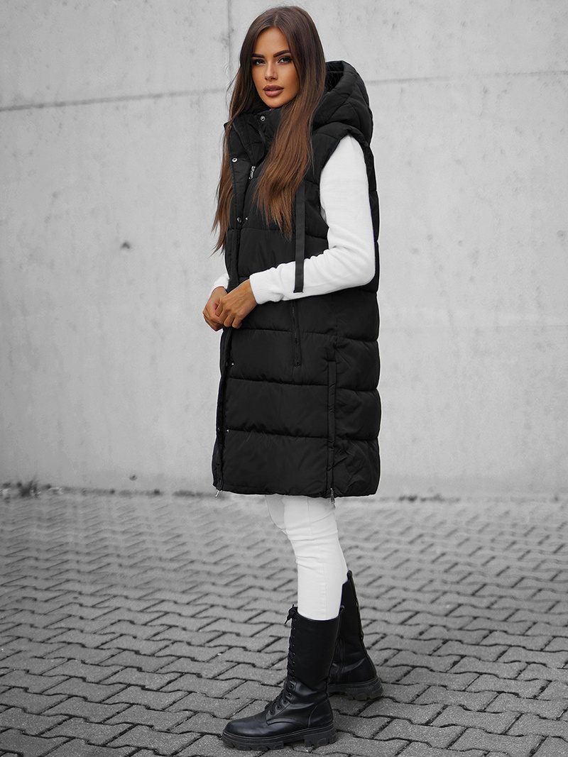 Juoda moteriška liemenė OZONEE O/81276Z