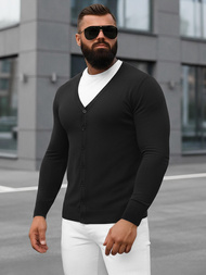 Tamsiai vyriškas megztinis OZONEE NB/MM6006/4Z