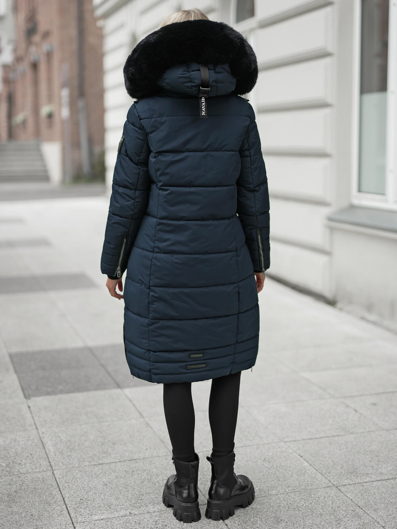 Granatinė moteriška striukė OZONEE O/W377