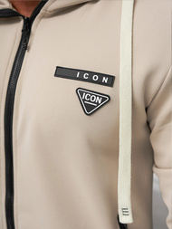 Smėlinė vyriškas sportinis kostiumas OZONEE O/LN11760