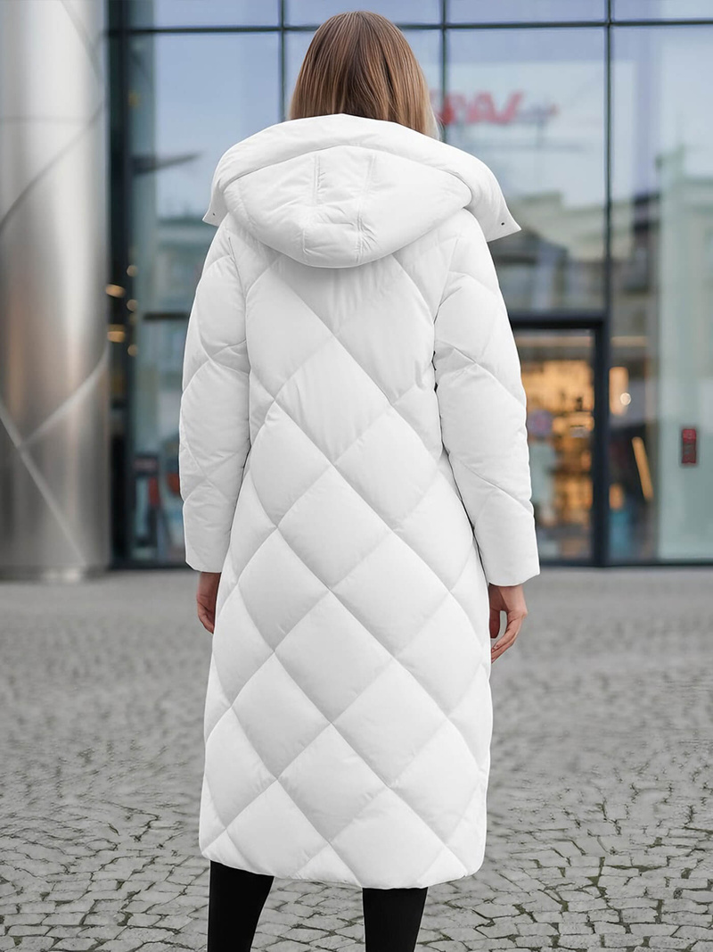 Baltas moteriška striukė OZONEE JS/5M3173/281Z