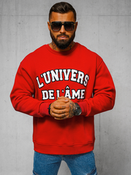 Raudona džemperis OZONEE O/SWE23055