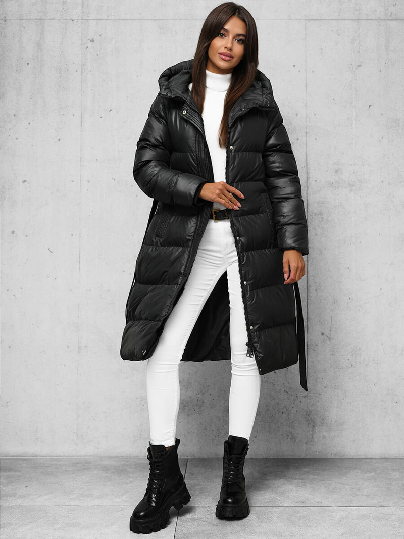 Juoda moteriška striukė OZONEE JS/5M3253/392