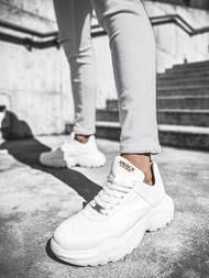 Balti sneakers stiliaus batai OZONEE O/KN75