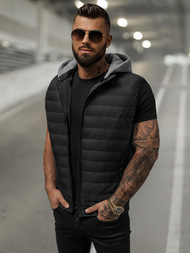 Juoda vyriška liemenė OZONEE JS/8M983/392