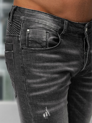 Juodai vyriški džinsai OZONEE NB/MP0070NZ