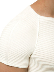 Pieno spalva vyriška palaidinė trumpomis rankovėmis OZONEE L/2297